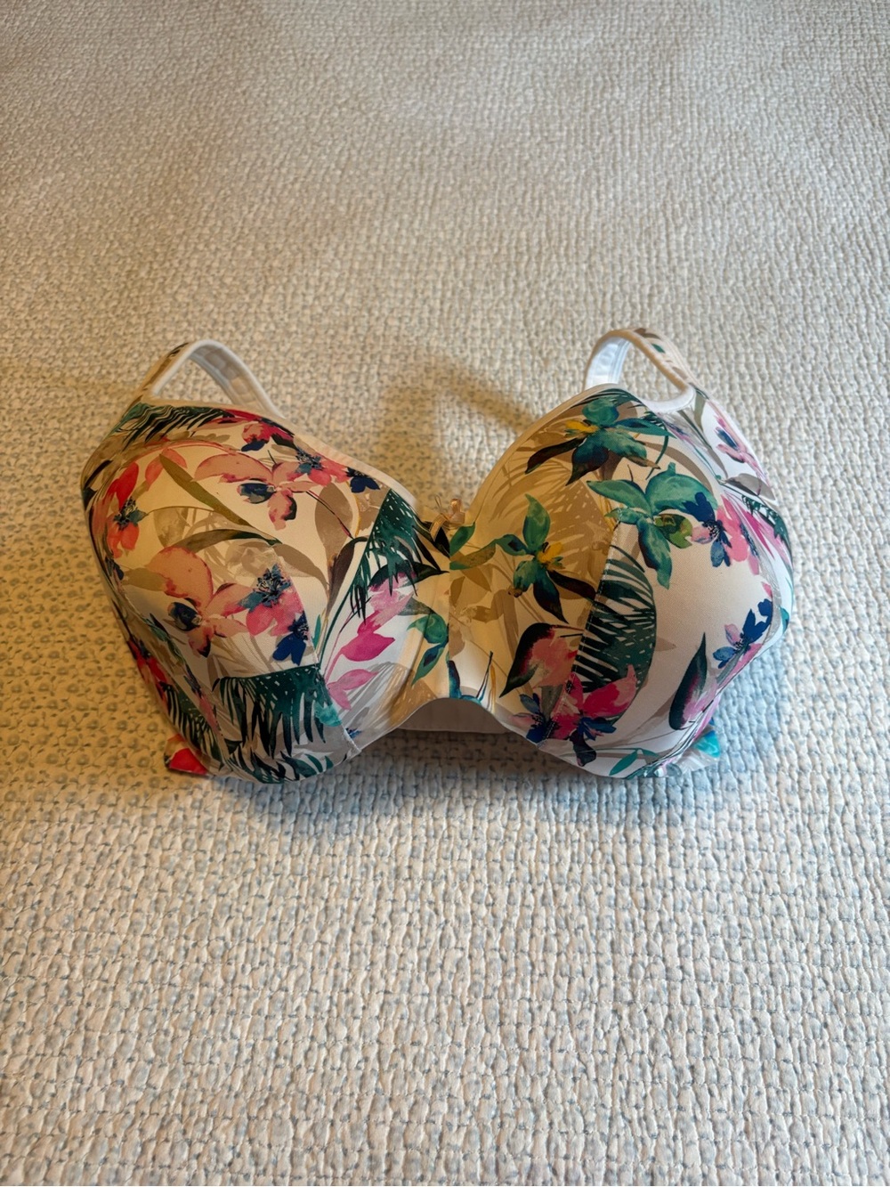 Cacique Lane Bryant Floral Underwire Bra
